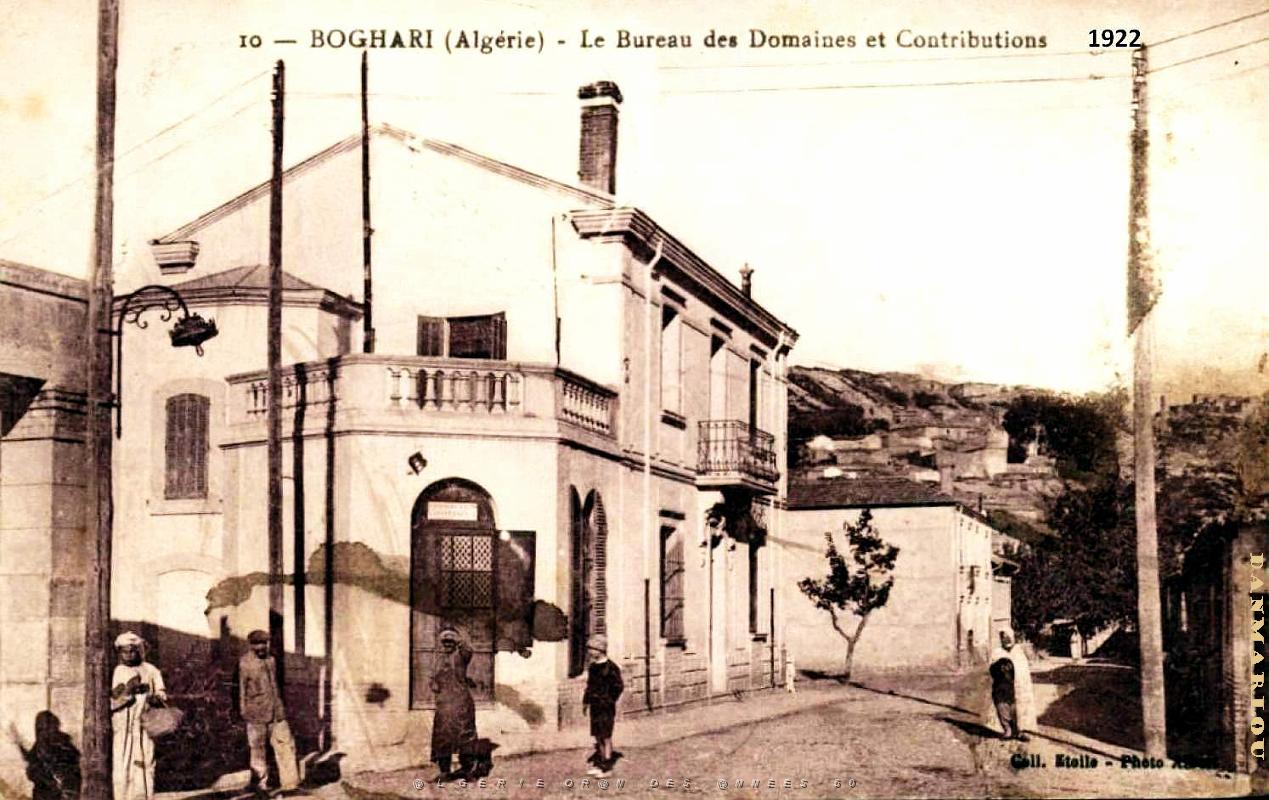 Boghari - Bureau Domaine et Contributions - 1922.jpg